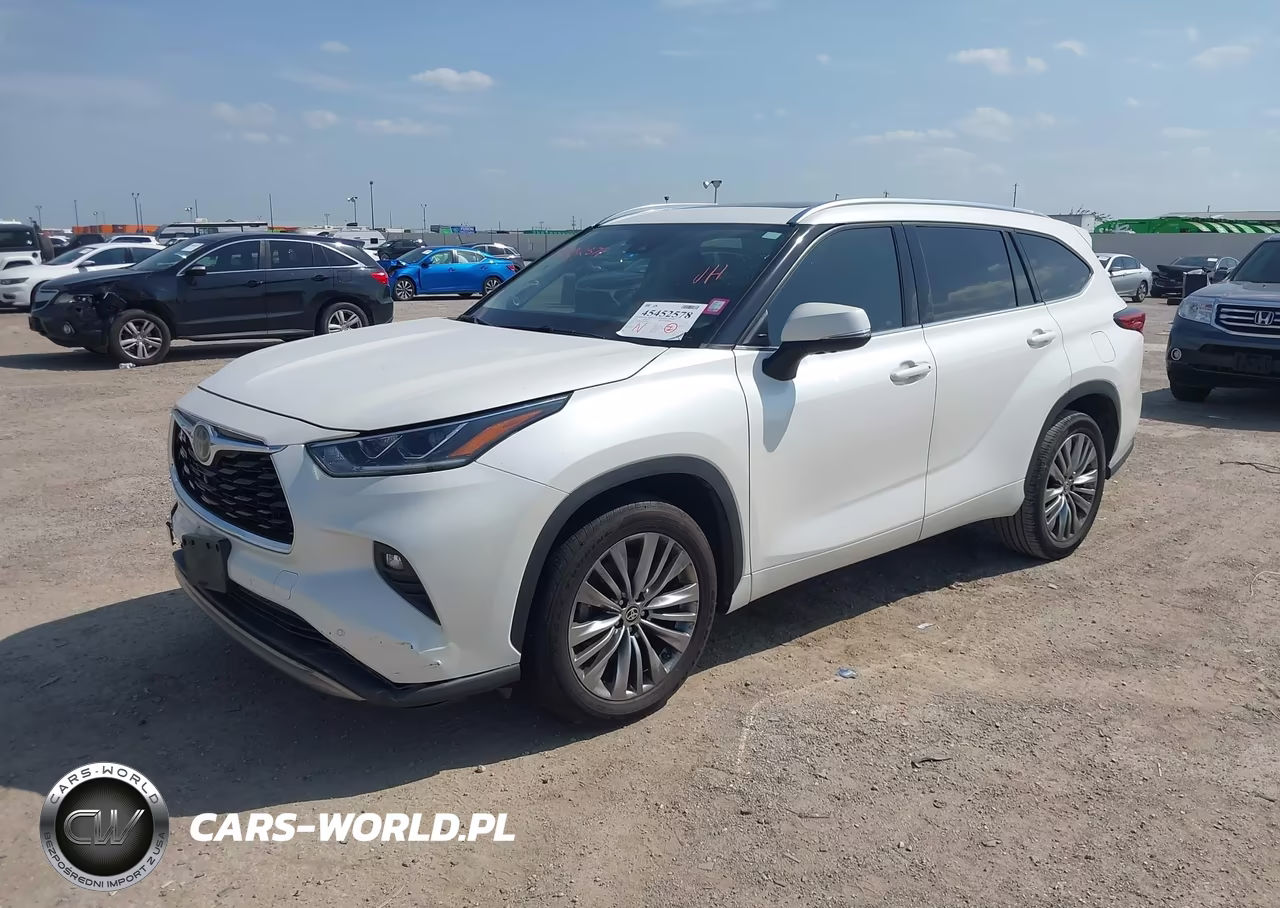 2020 Toyota Highlander Platinum VIN:5TDFZRAH7LS016660 - 2