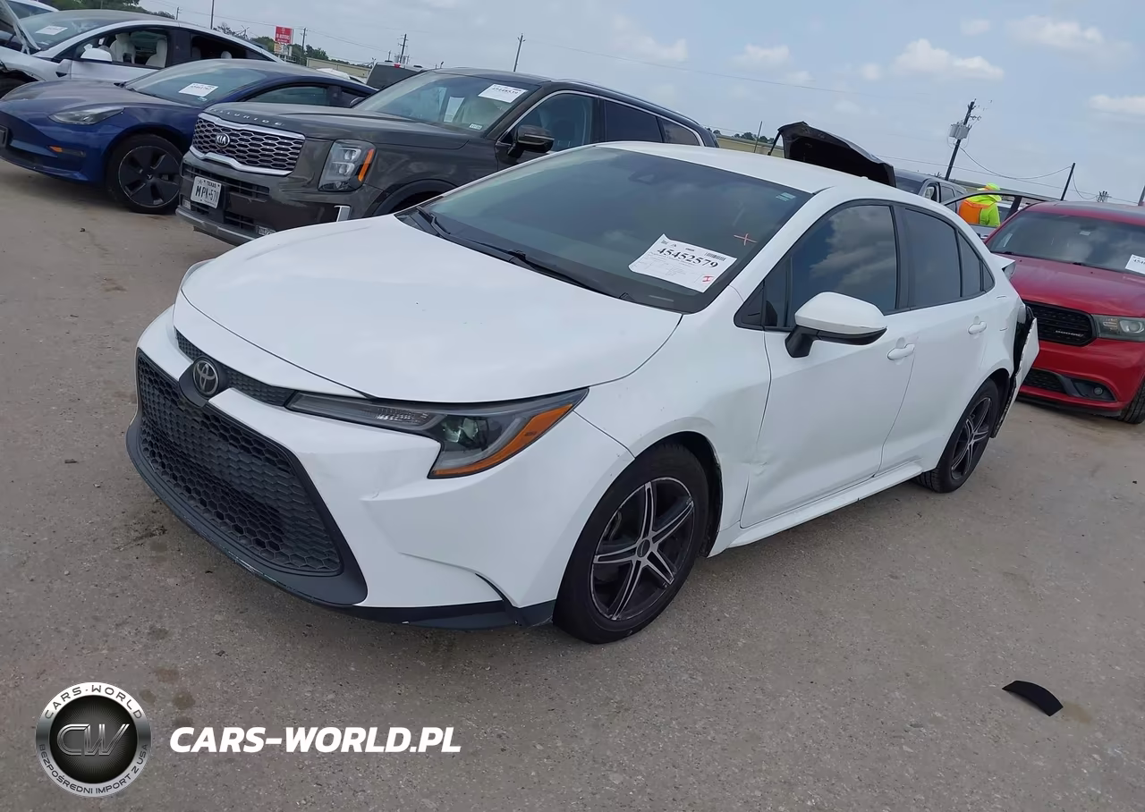 2022 Toyota Corolla Le VIN:5YFEPMAE8NP326189 - 2
