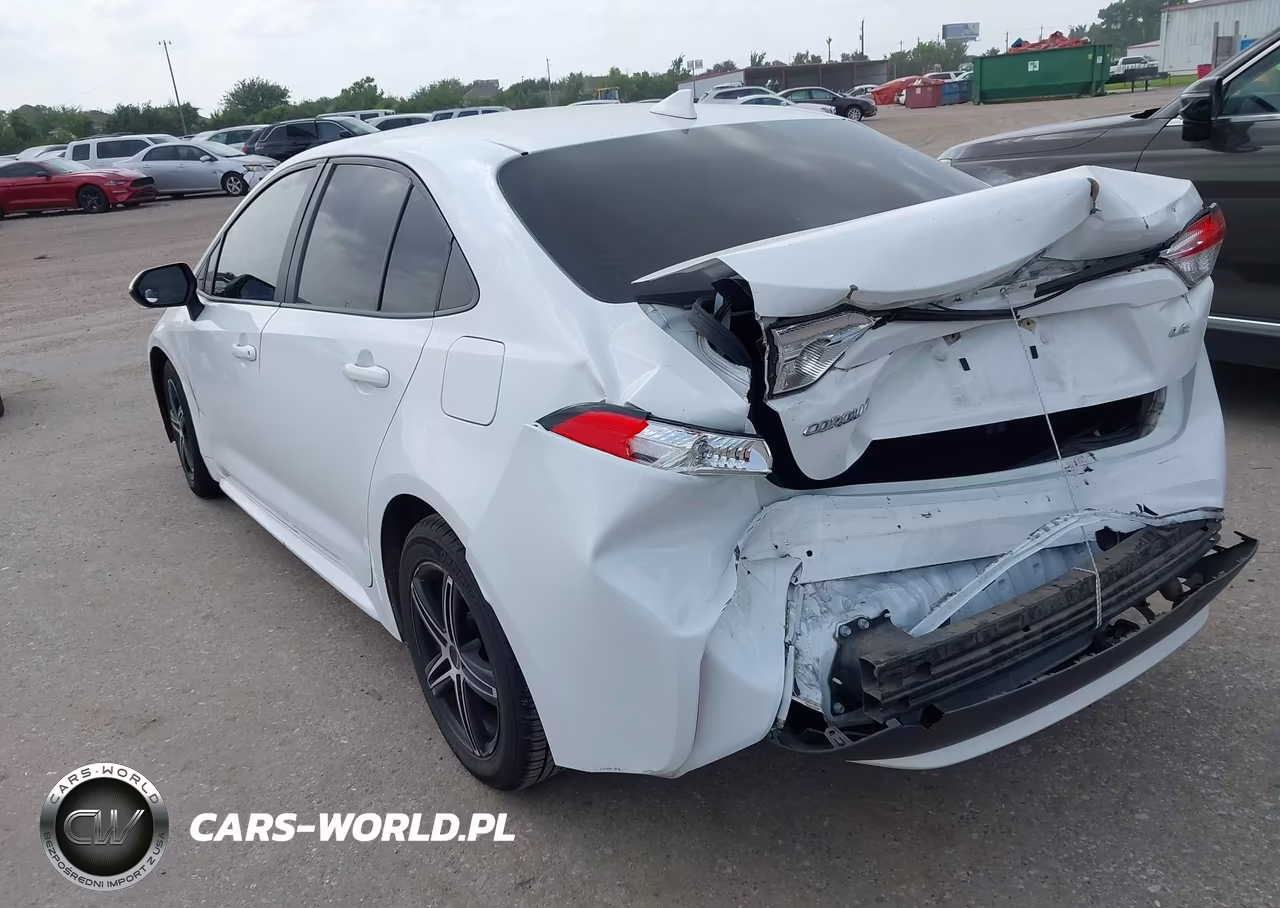 2022 Toyota Corolla Le VIN:5YFEPMAE8NP326189 - 3