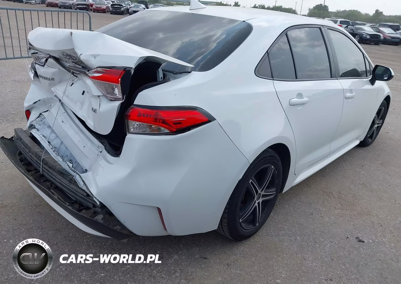 2022 Toyota Corolla Le VIN:5YFEPMAE8NP326189 - 4