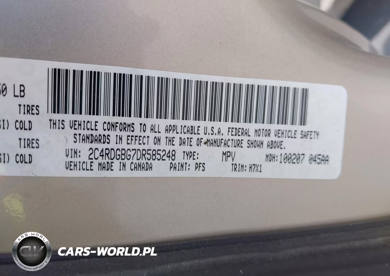 2013 Dodge Grand Caravan Se VIN:2C4RDGBG7DR585248 - 9