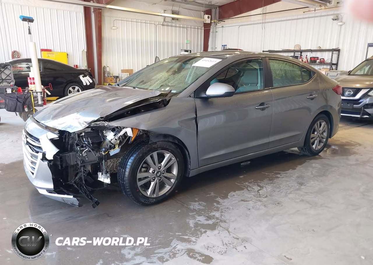 2018 Hyundai Elantra Sel VIN:KMHD84LF2JU685013 - 2