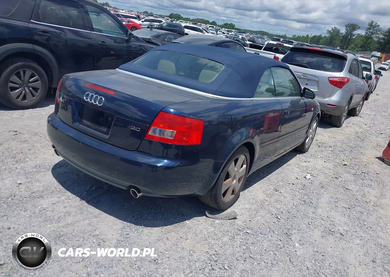 2003 Audi A4 3.0 VIN:WAUAT48HX3K010909 - 4