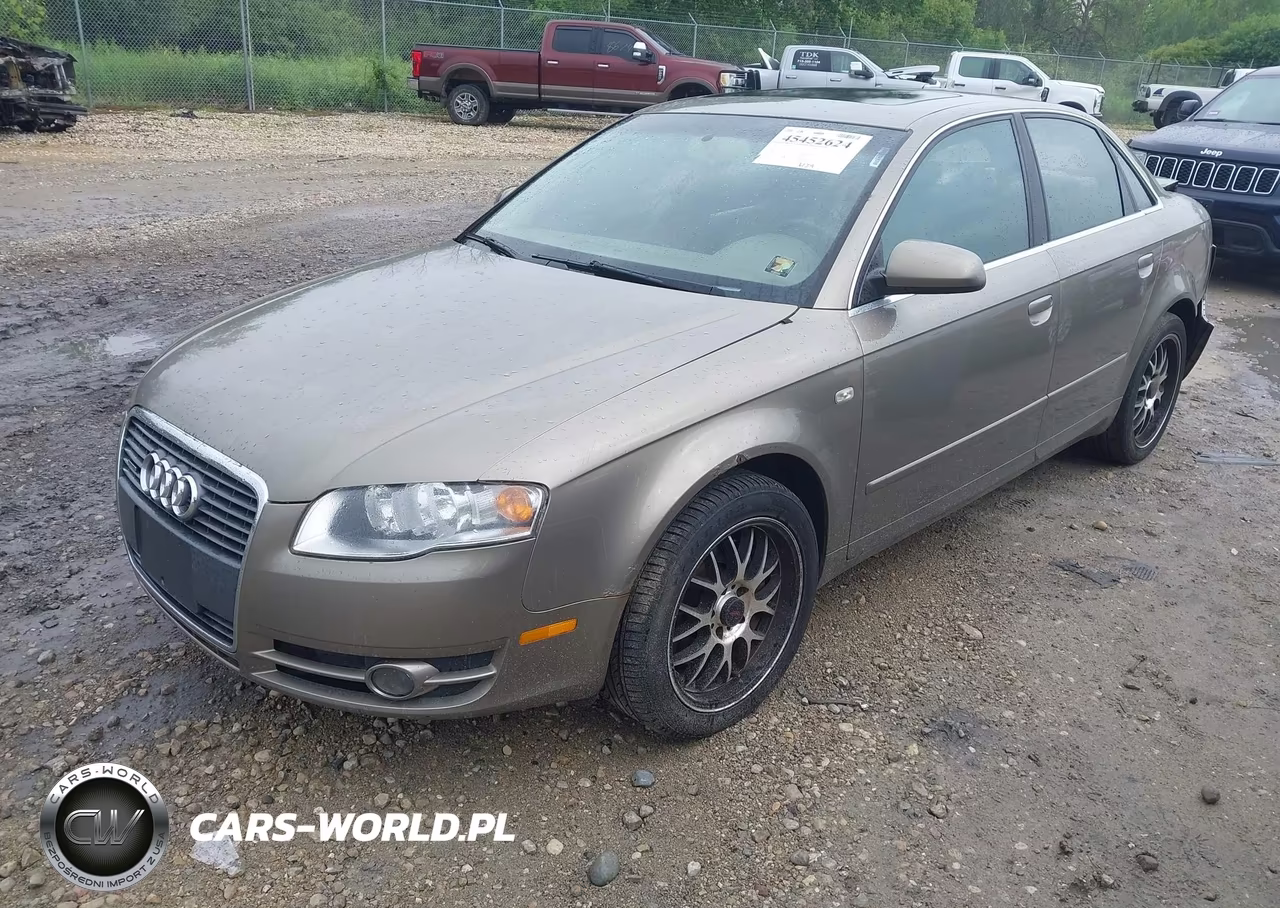 2007 Audi A4 2.0T VIN:WAUDF78E17A118505 - 2