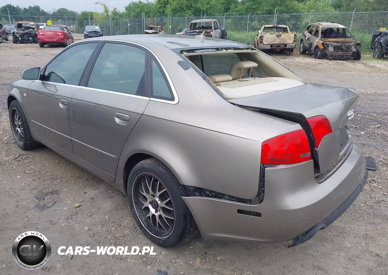 2007 Audi A4 2.0T VIN:WAUDF78E17A118505 - 3