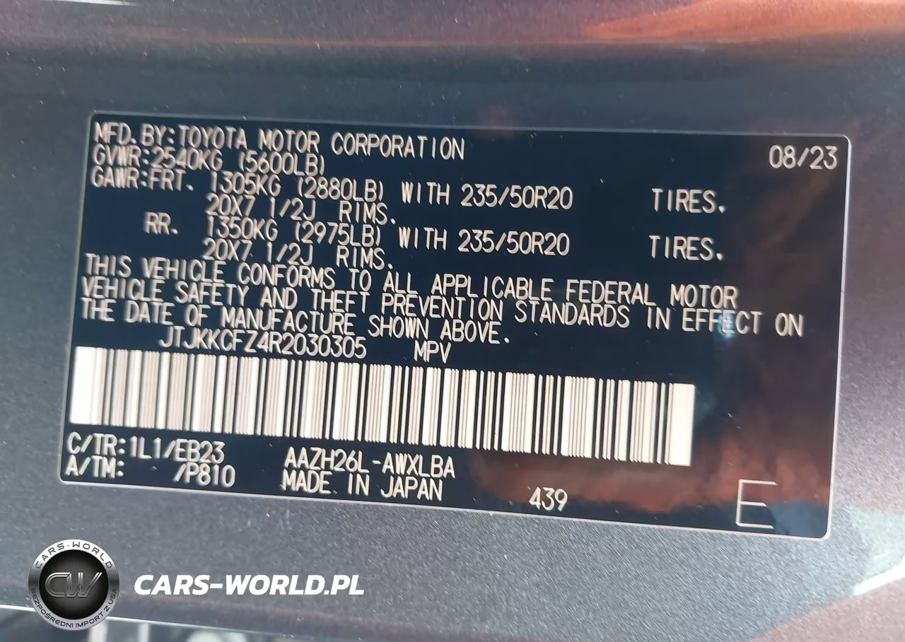 2024 Lexus Nx 450H+ F Sport Handling VIN:JTJKKCFZ4R2030305 - 9