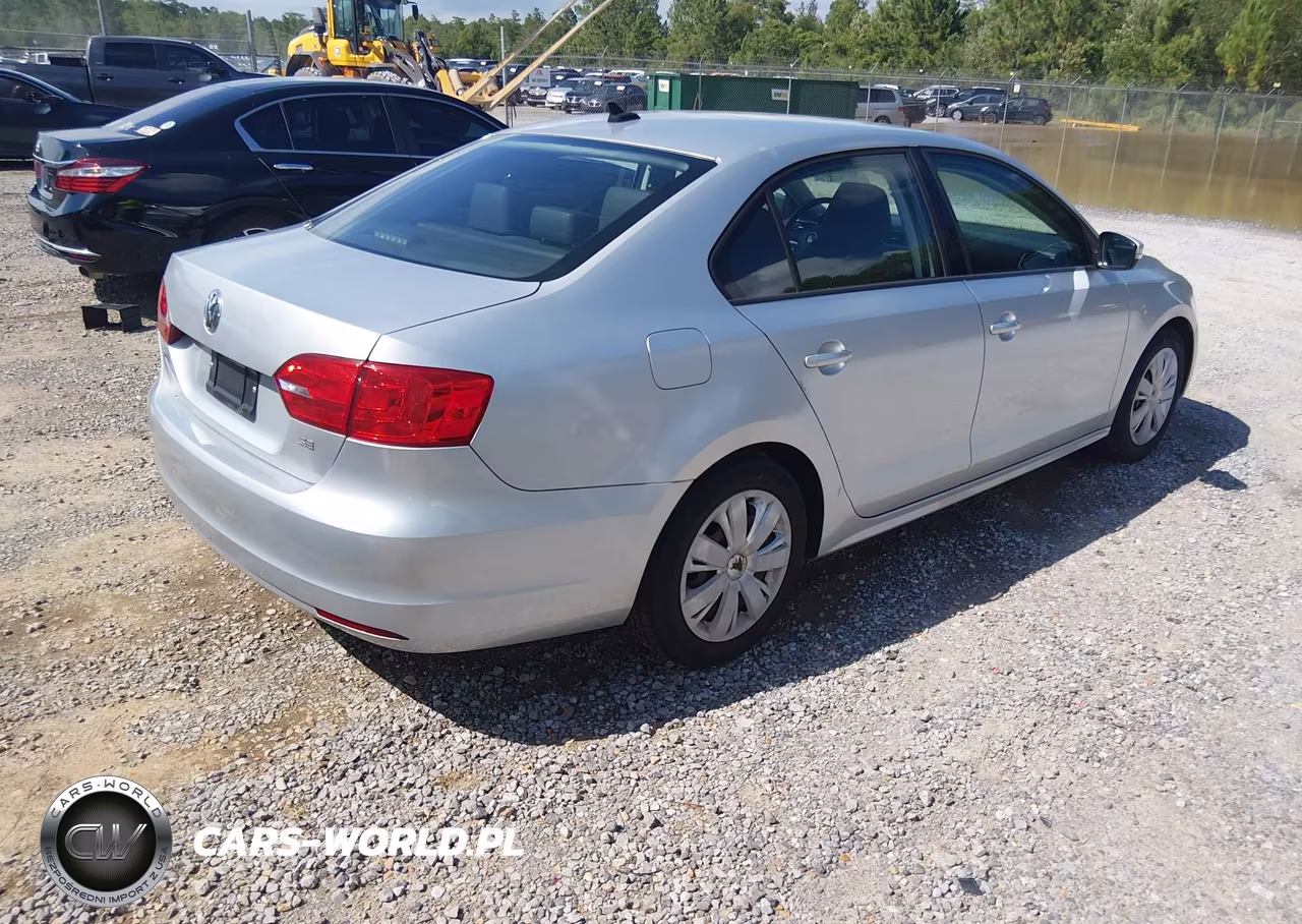 2014 Volkswagen Jetta 1.8T Se VIN:3VWD17AJXEM395739 - 4