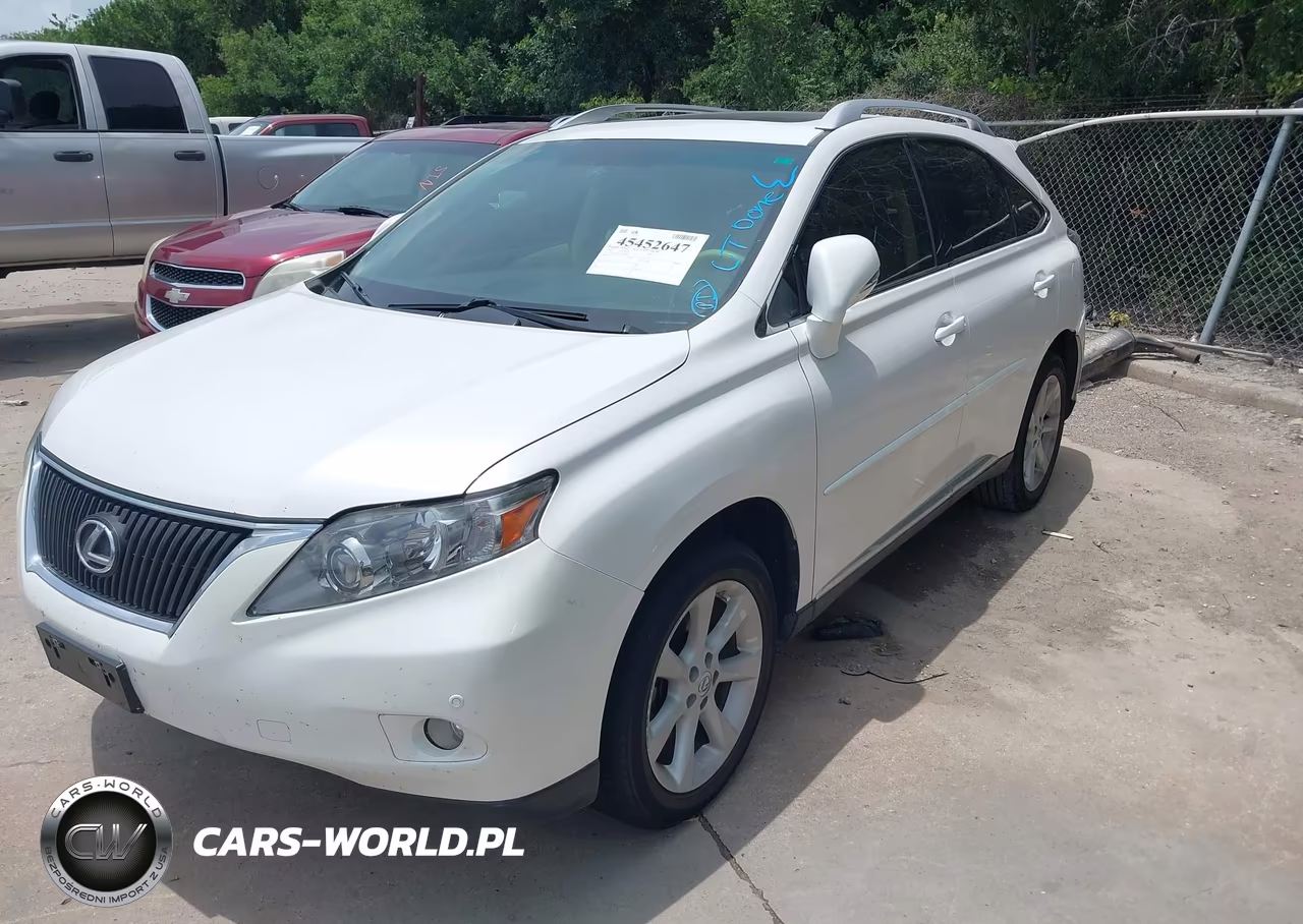 2012 Lexus Rx 350 VIN:2T2ZK1BA1CC082050 - 2