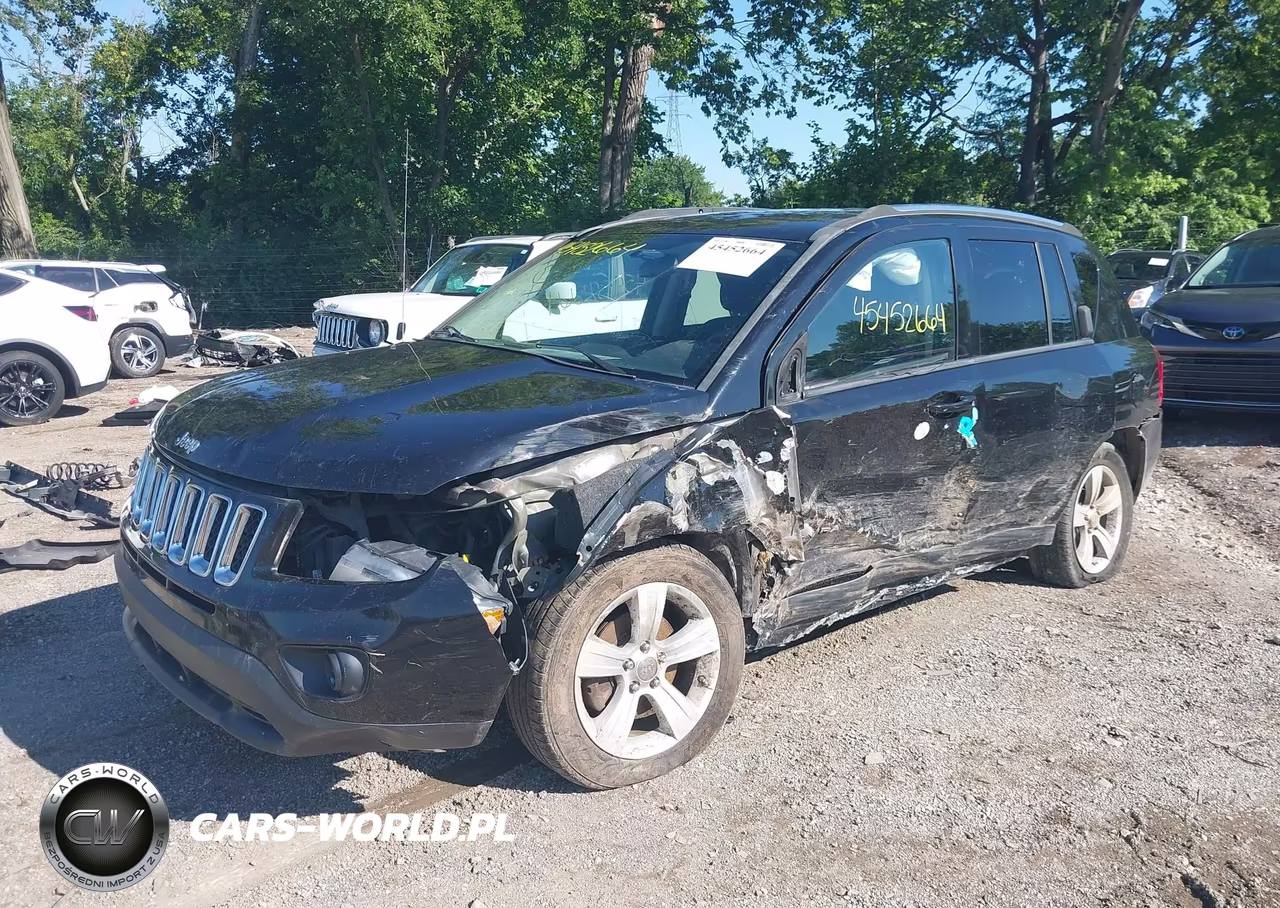 2012 Jeep Compass Sport VIN:1C4NJCBA1CD580110 - 2