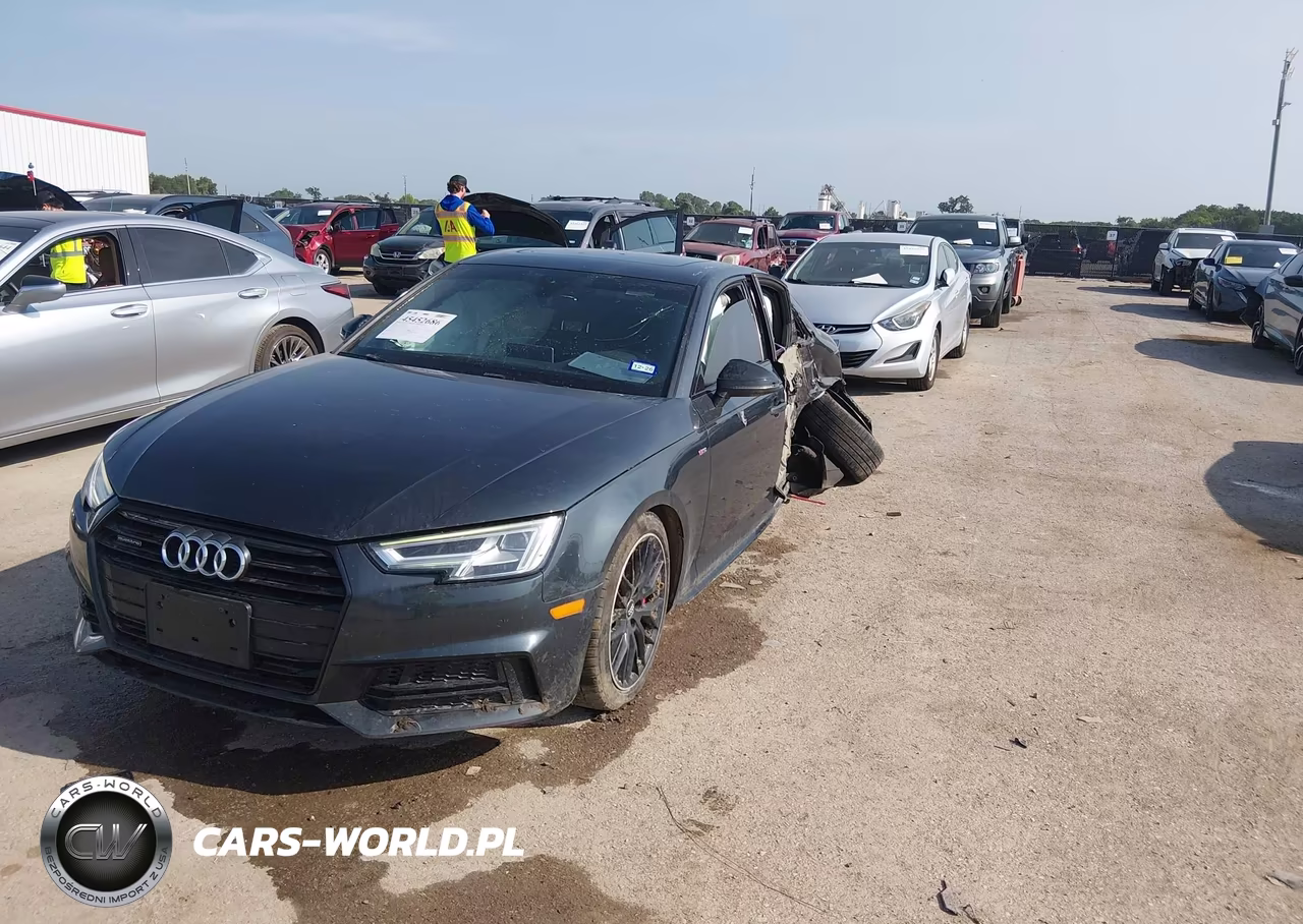 2018 Audi A4 2.0T Premium-2.0T Tech Premium VIN:WAUENAF46JA063930 - 2
