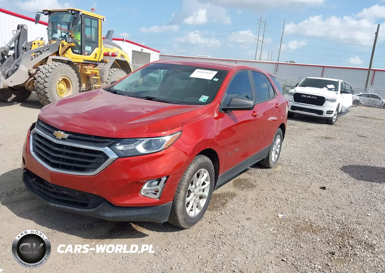 2020 Chevrolet Equinox Fwd Ls VIN:2GNAXHEV8L6127407 - 2