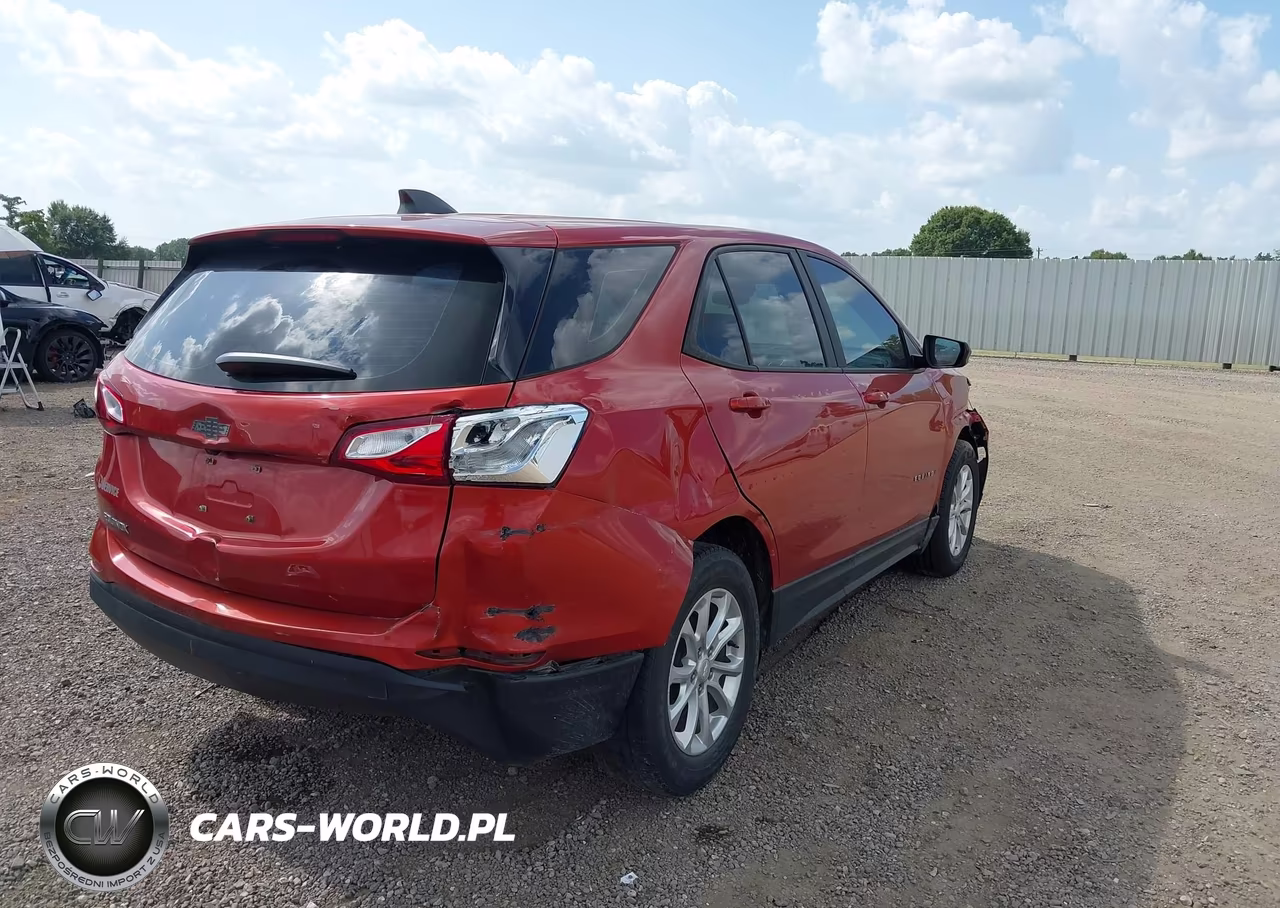 2020 Chevrolet Equinox Fwd Ls VIN:2GNAXHEV8L6127407 - 4