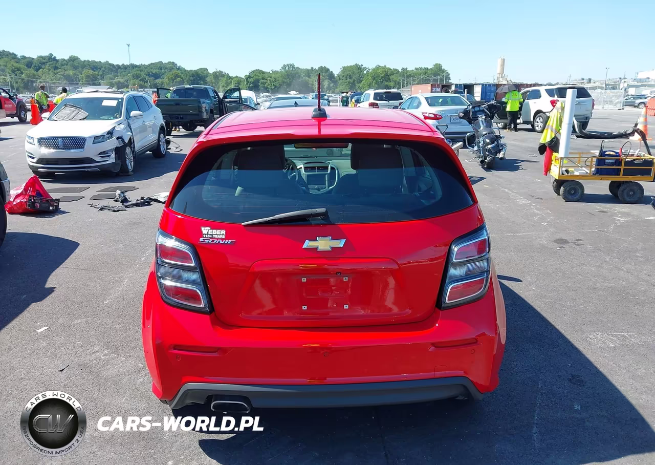 2019 Chevrolet Sonic Lt Auto VIN:1G1JG6SB9K4141820 - 16