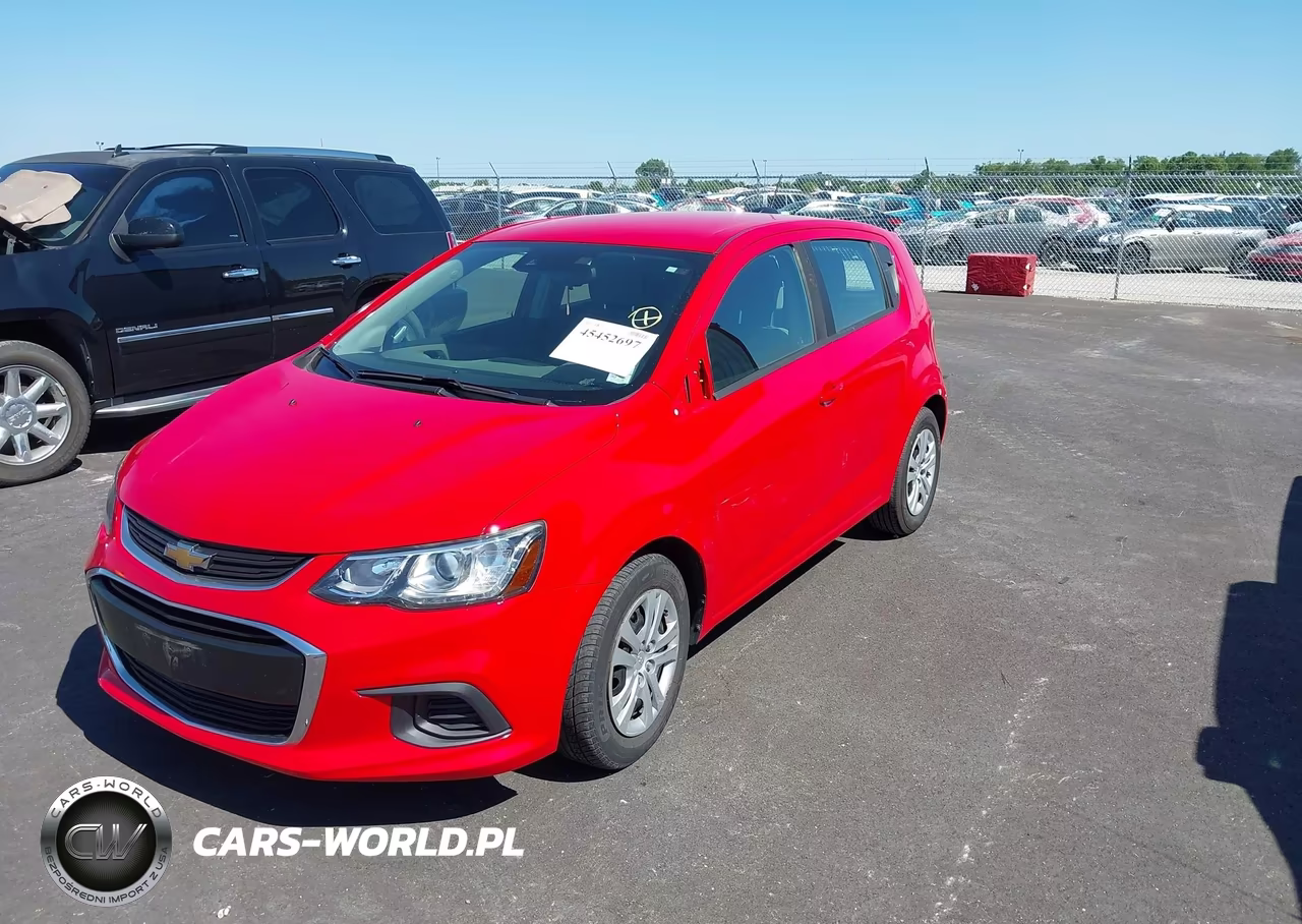 2019 Chevrolet Sonic Lt Auto VIN:1G1JG6SB9K4141820 - 2