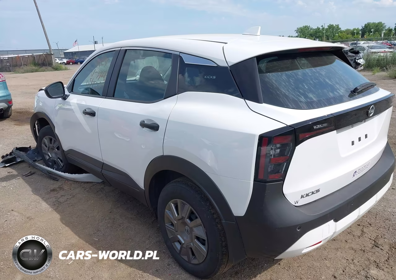 2025 Nissan Kicks S Intelligent Awd VIN:3N8AP6BB7SL330276 - 3