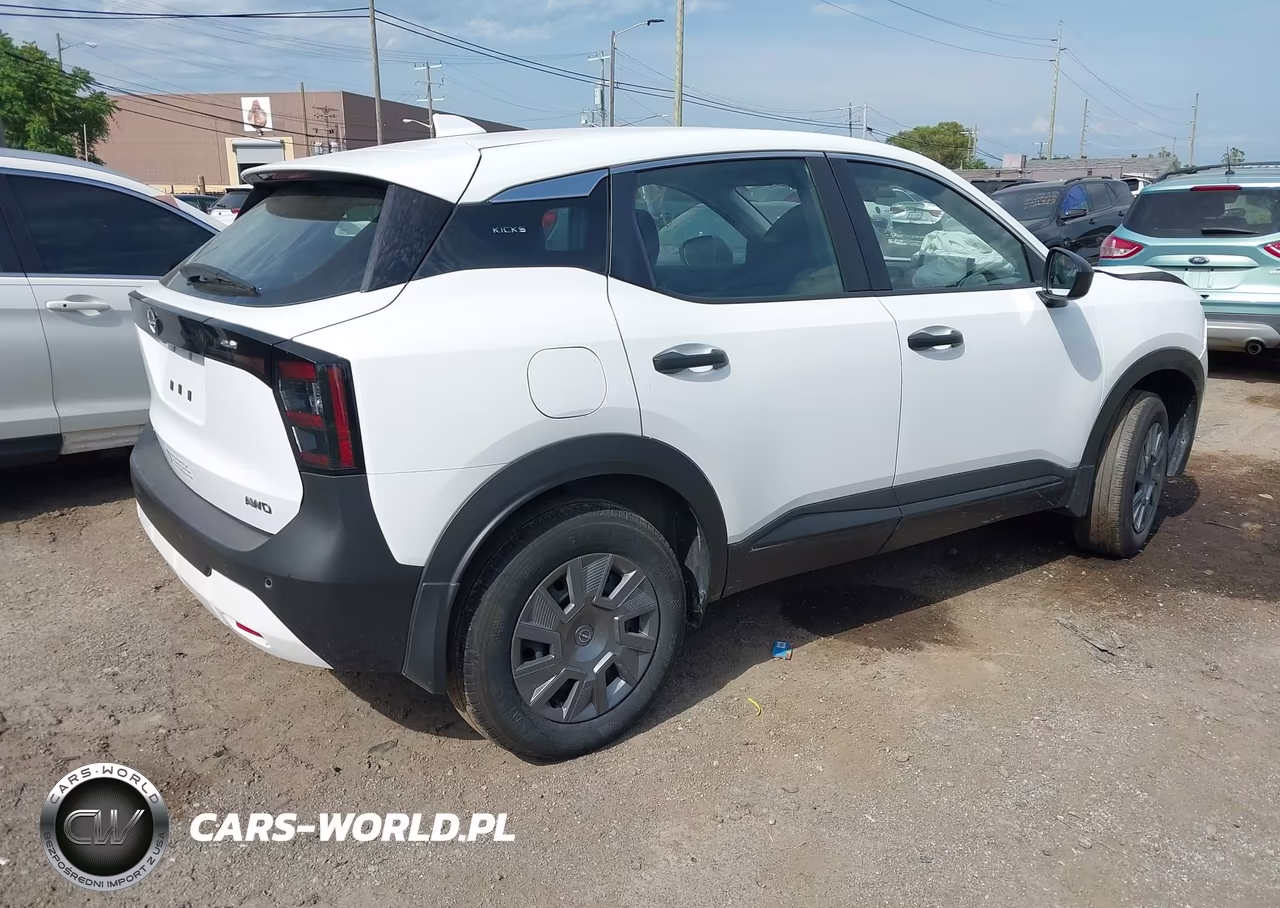 2025 Nissan Kicks S Intelligent Awd VIN:3N8AP6BB7SL330276 - 4