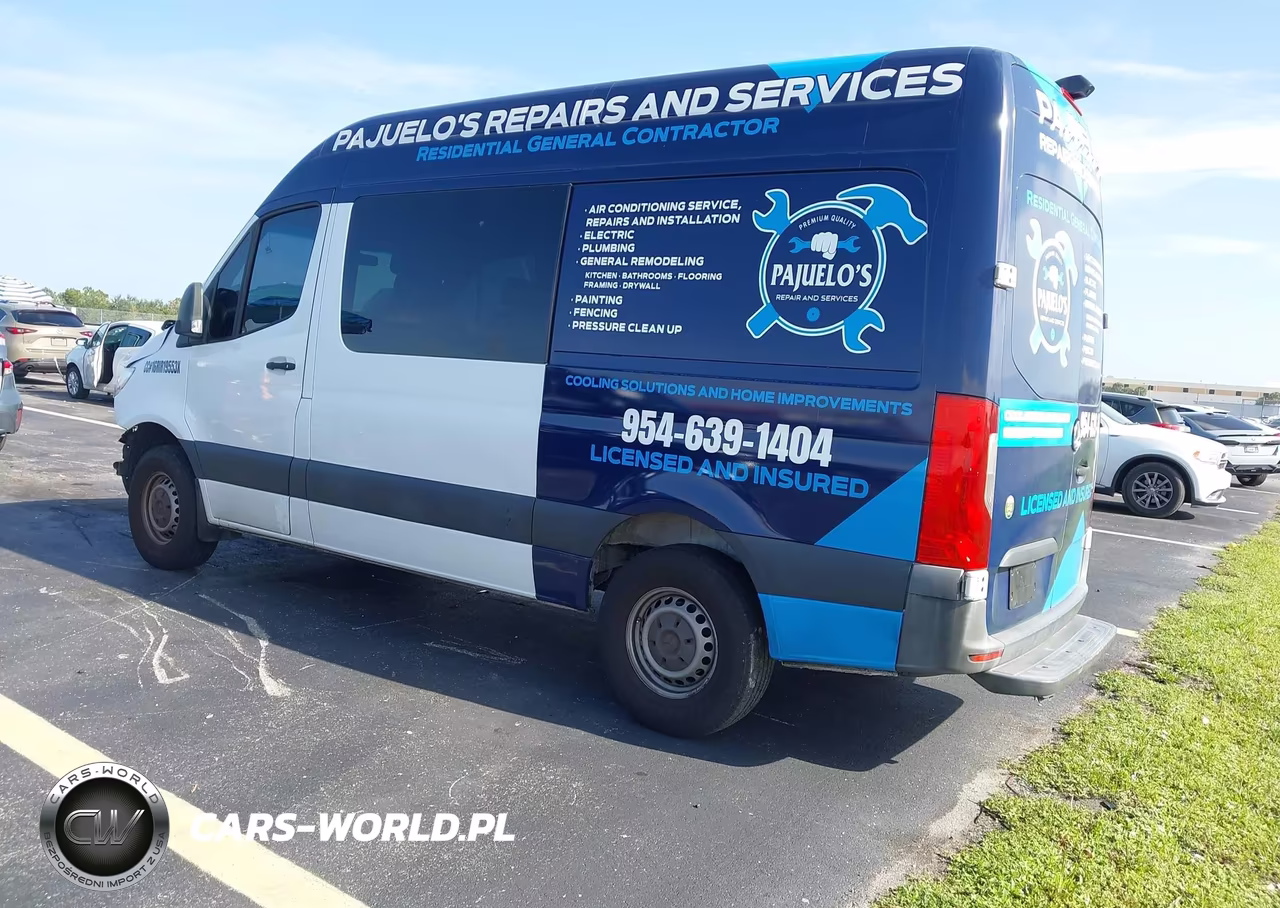 2019 Mercedes-Benz Sprinter 2500 High Roof I4 VIN:WD4PF0ED5KT004187 - 3