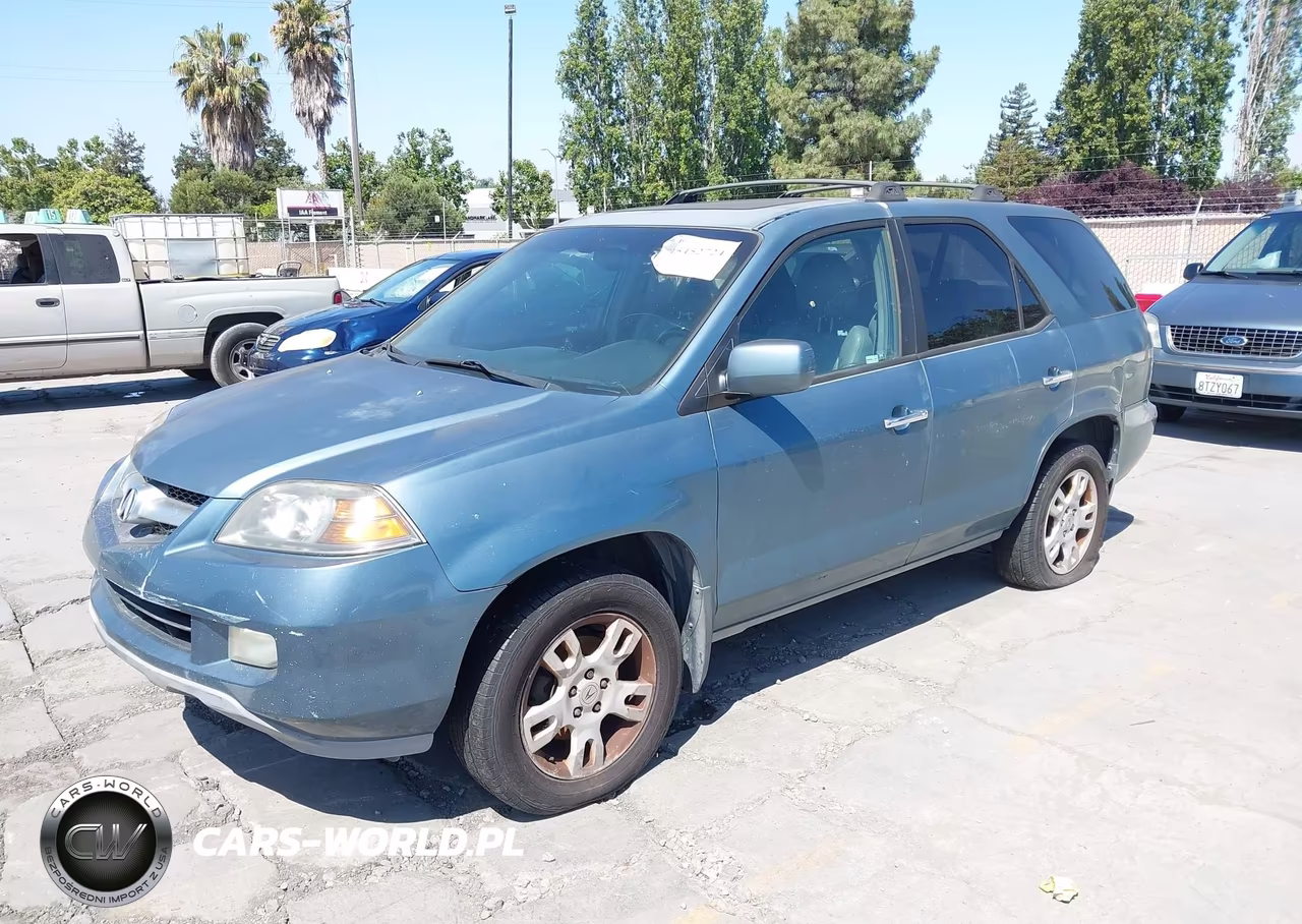 2005 Acura Mdx VIN:2HNYD18845H504376 - 2
