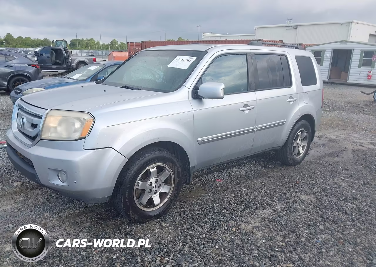 2011 Honda Pilot Touring VIN:5FNYF3H94BB035487 - 2
