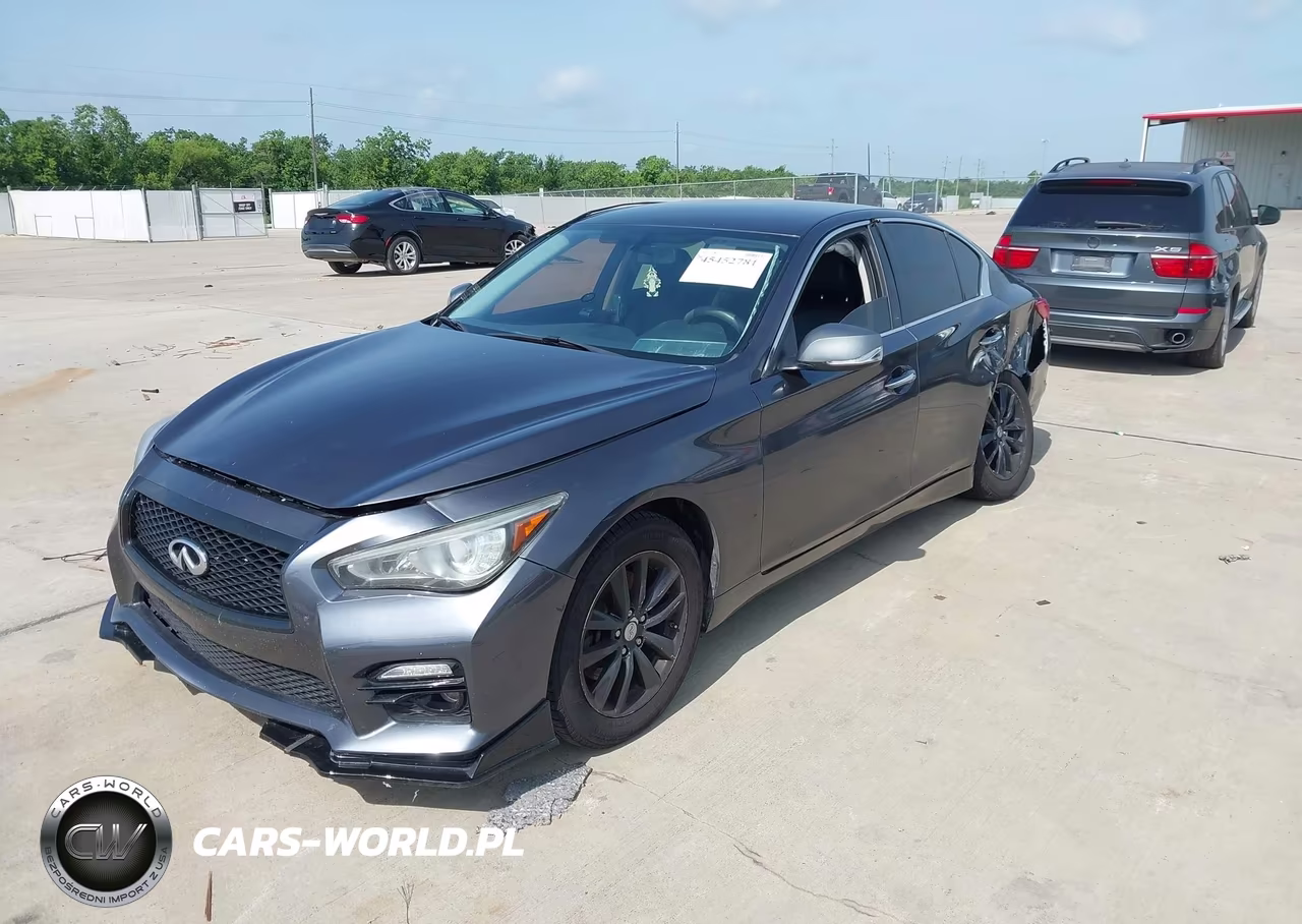 2015 Infiniti Q50 Premium-Sport VIN:JN1BV7AP7FM337168 - 2