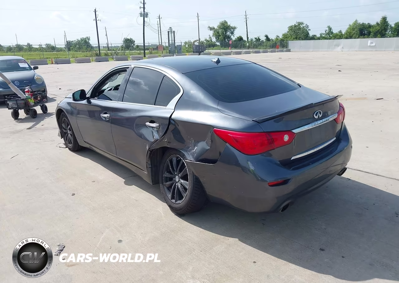 2015 Infiniti Q50 Premium-Sport VIN:JN1BV7AP7FM337168 - 3