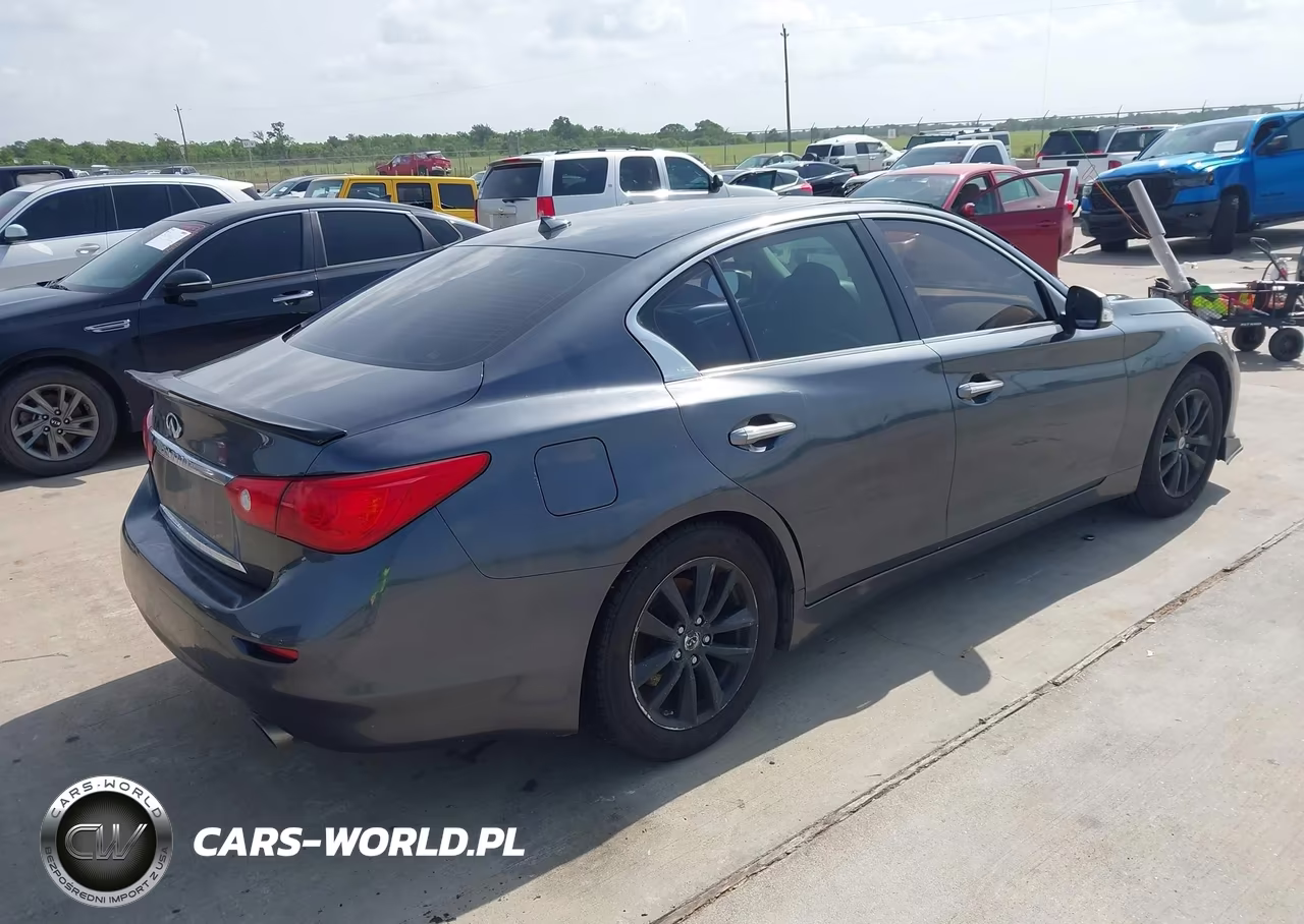 2015 Infiniti Q50 Premium-Sport VIN:JN1BV7AP7FM337168 - 4
