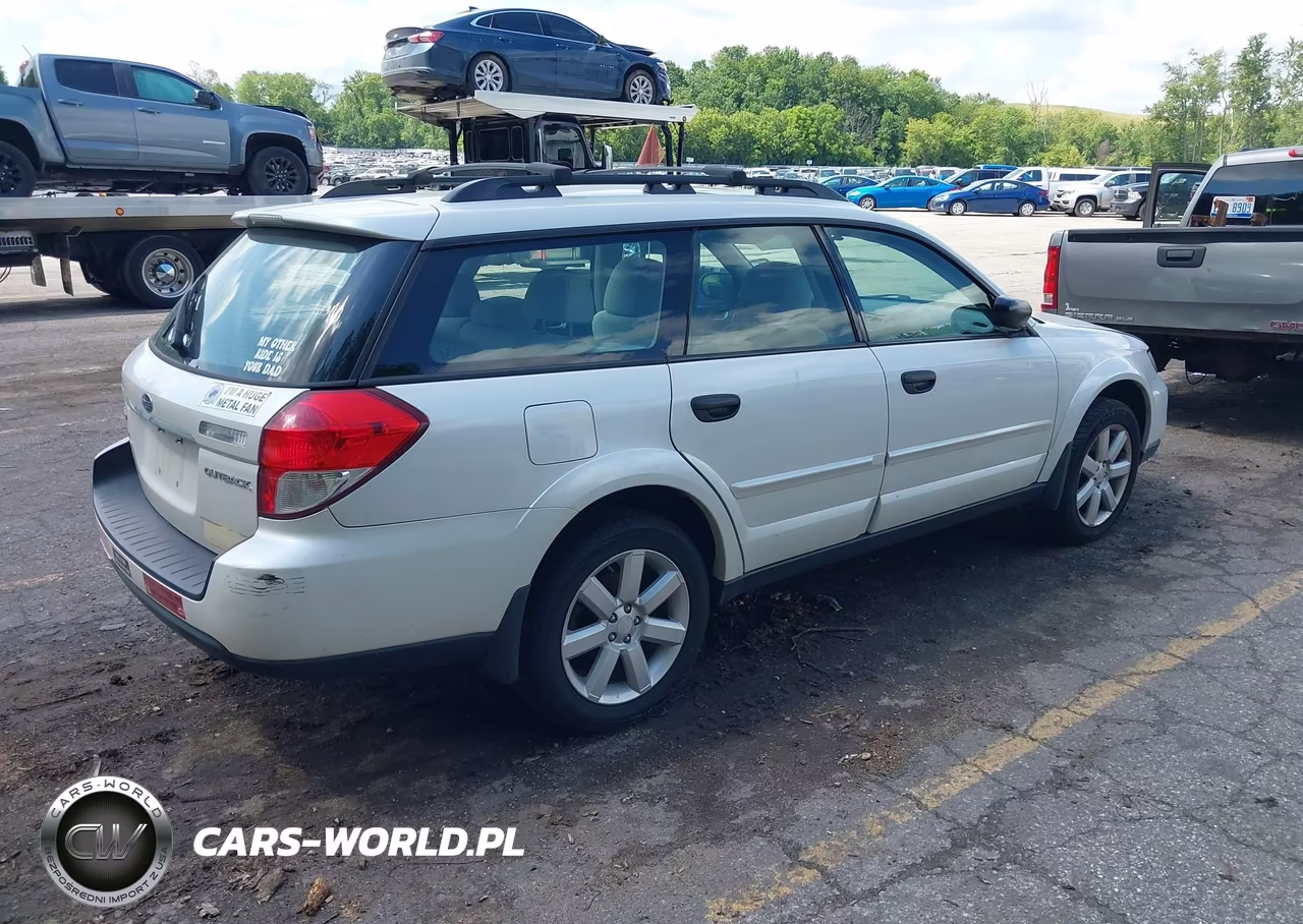 2009 Subaru Outback 2.5I VIN:4S4BP61C097311296 - 4