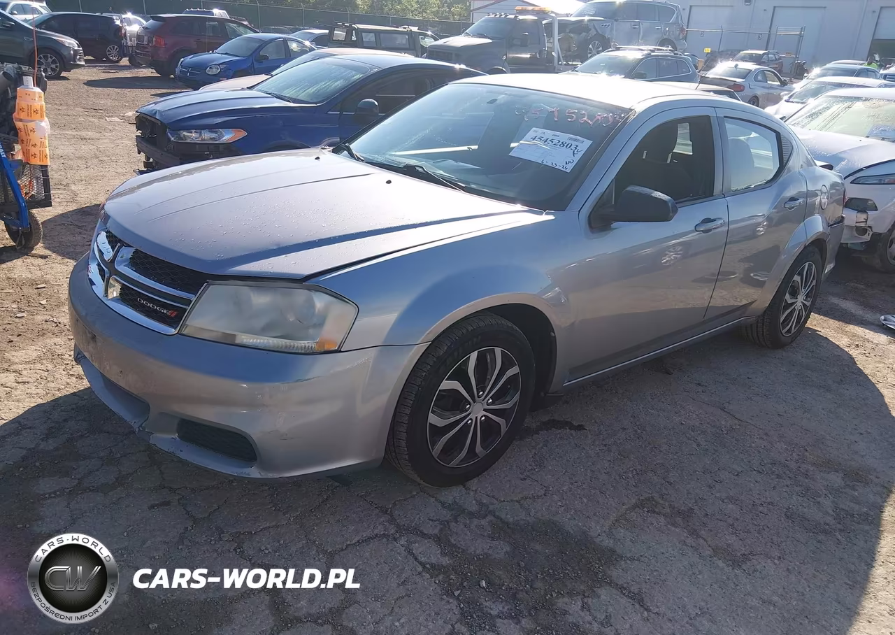 2013 Dodge Avenger Se VIN:1C3CDZAB7DN530470 - 2
