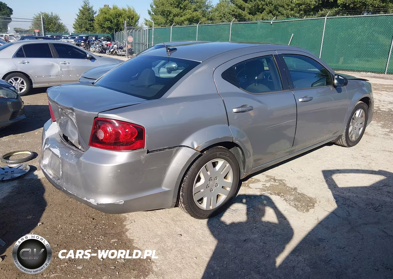 2013 Dodge Avenger Se VIN:1C3CDZAB7DN530470 - 4