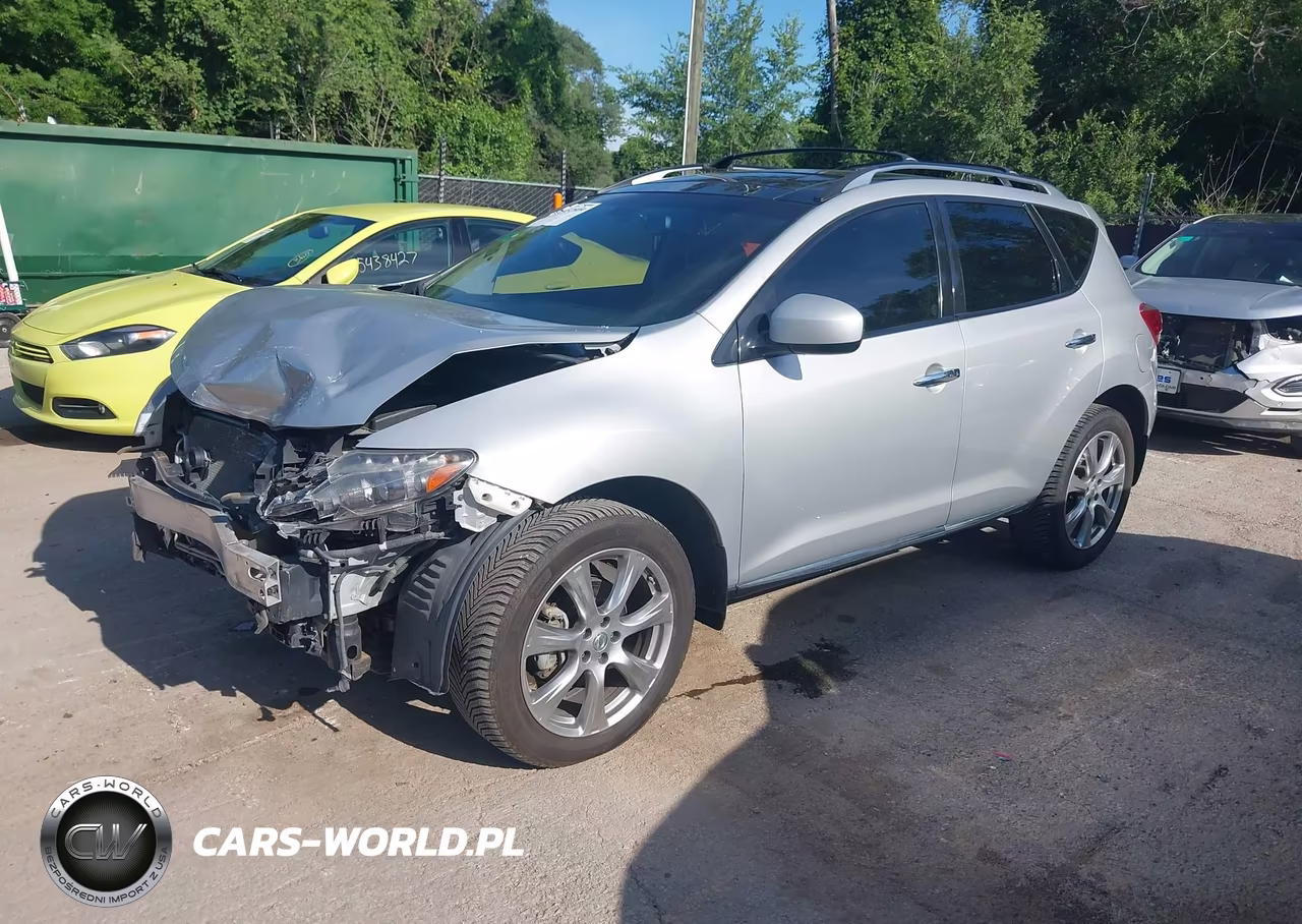 2013 Nissan Murano Le VIN:JN8AZ1MW0DW323034 - 2