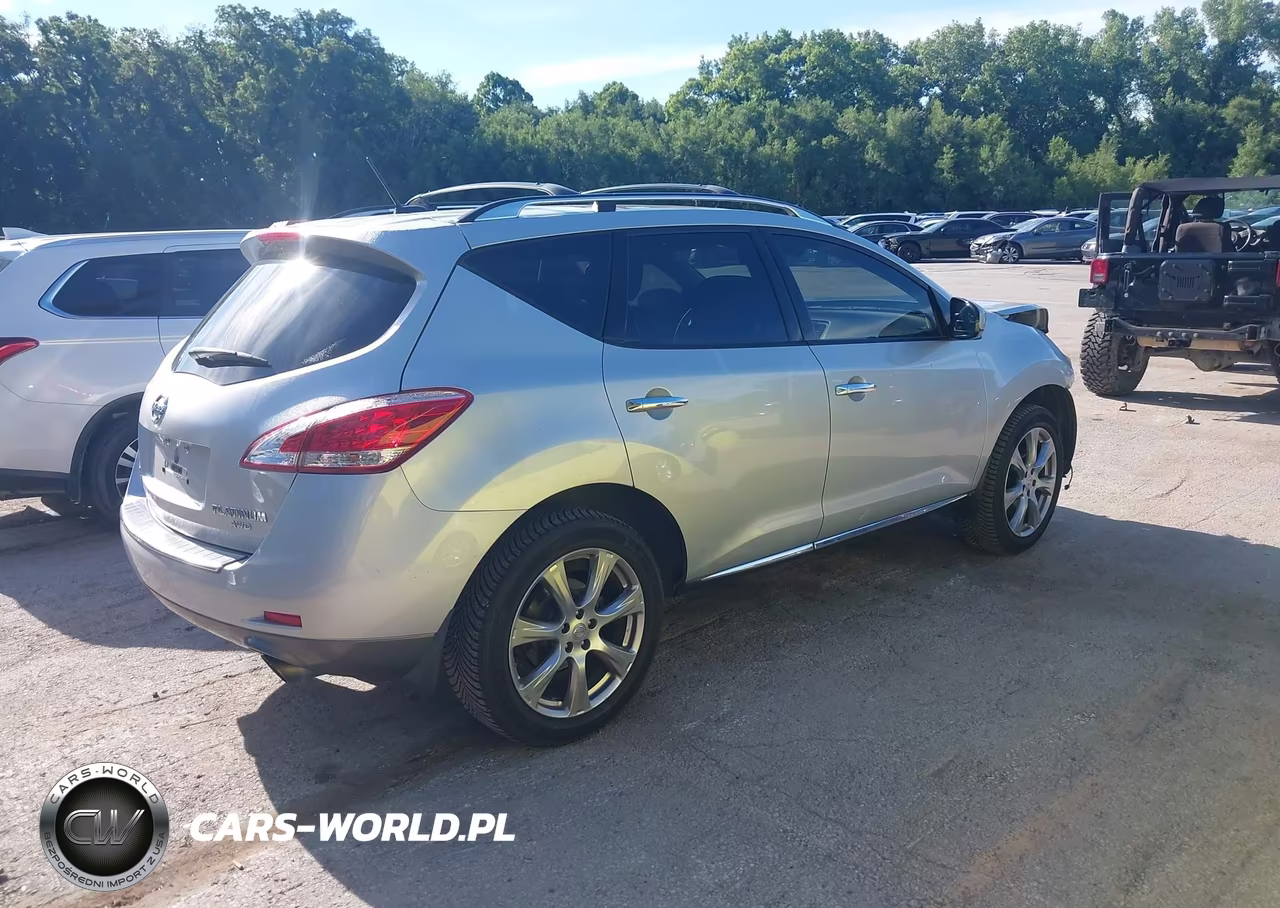 2013 Nissan Murano Le VIN:JN8AZ1MW0DW323034 - 4