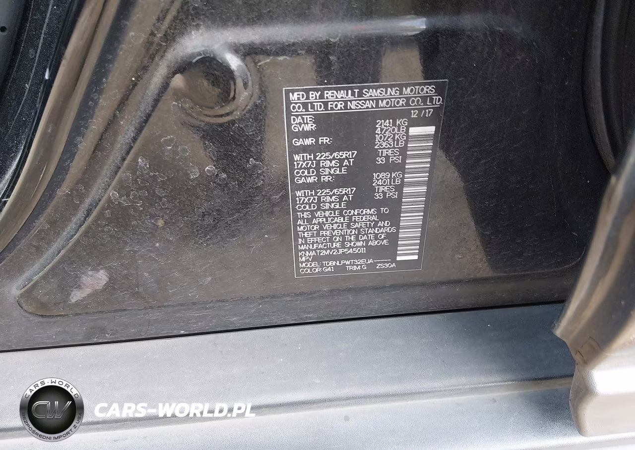 2018 Nissan Rogue S VIN:KNMAT2MV2JP545011 - 9