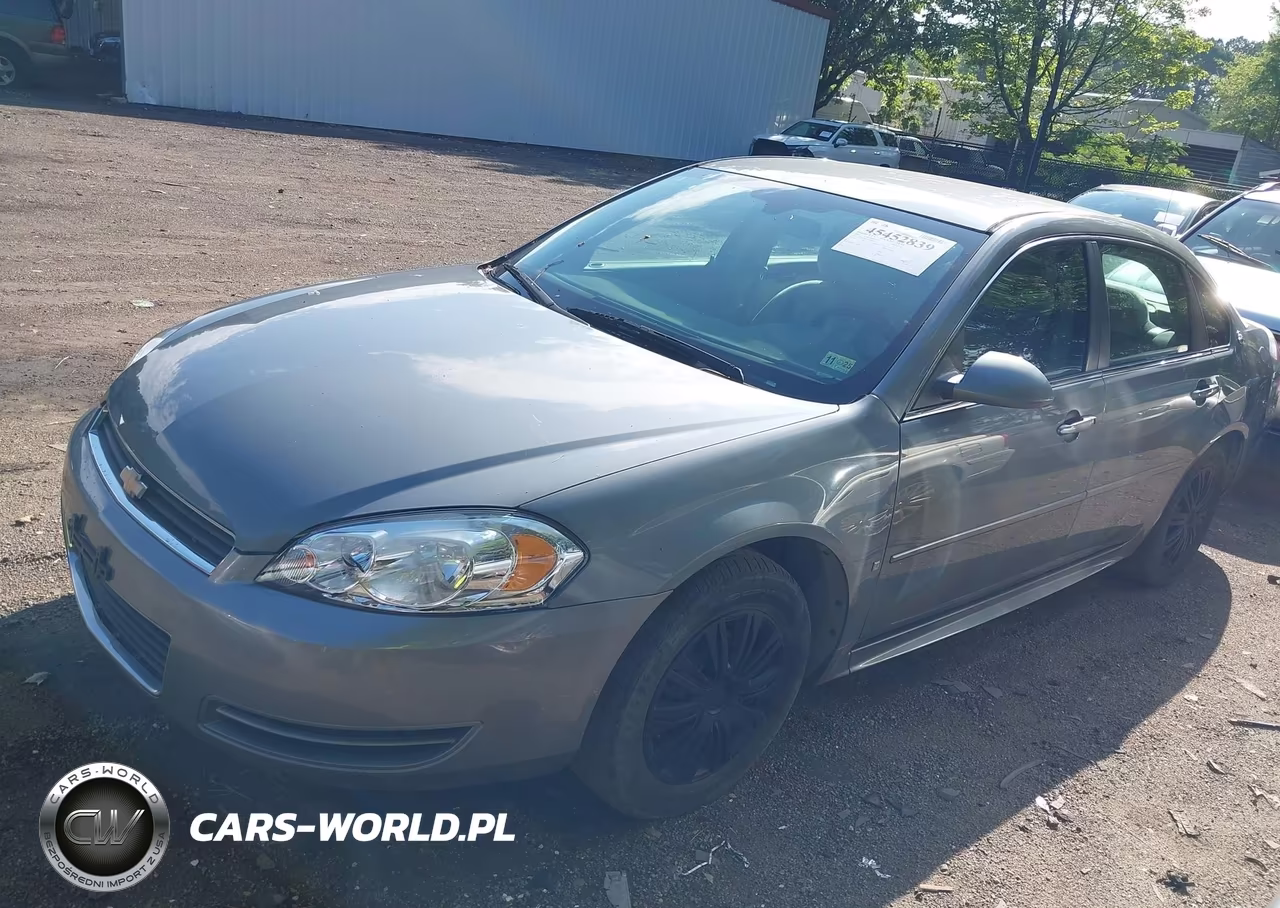 2009 Chevrolet Impala Ls VIN:2G1WB57K391262842 - 2