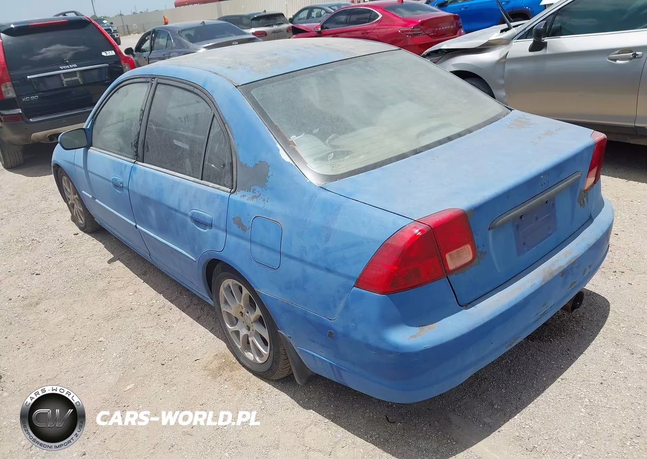 2001 Honda Civic Ex VIN:1HGES25751L075733 - 3
