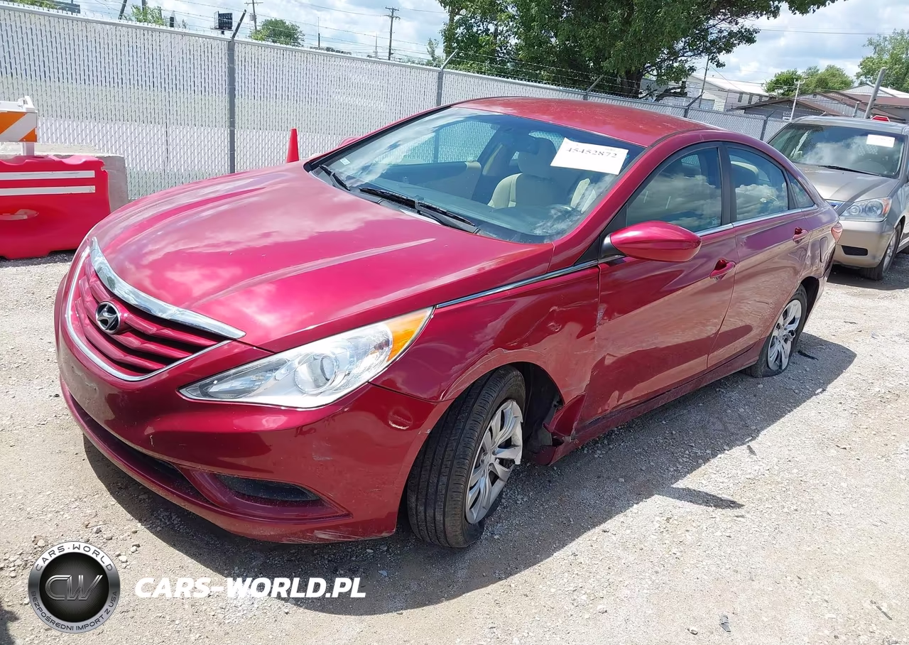 2013 Hyundai Sonata Gls VIN:5NPEB4AC5DH517271 - 2