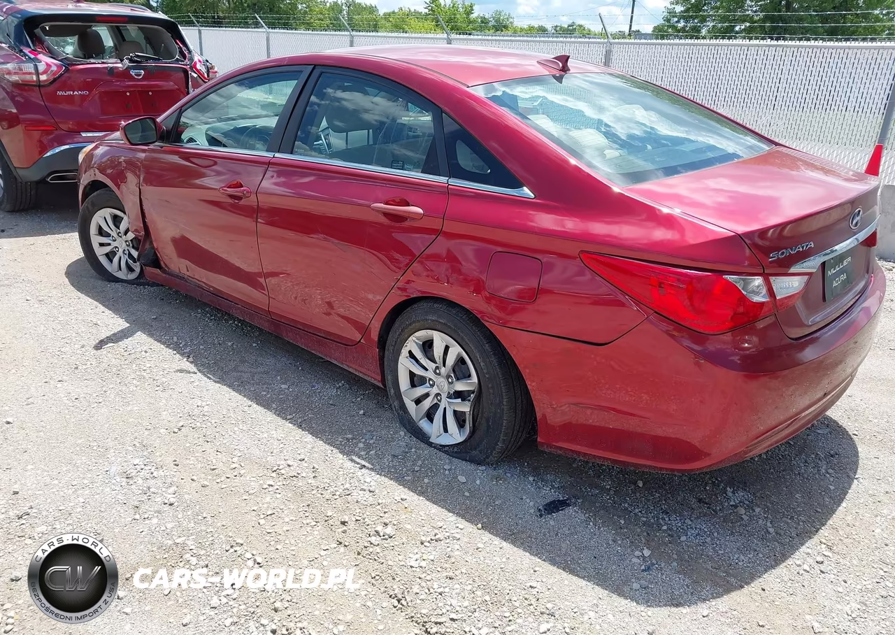 2013 Hyundai Sonata Gls VIN:5NPEB4AC5DH517271 - 3