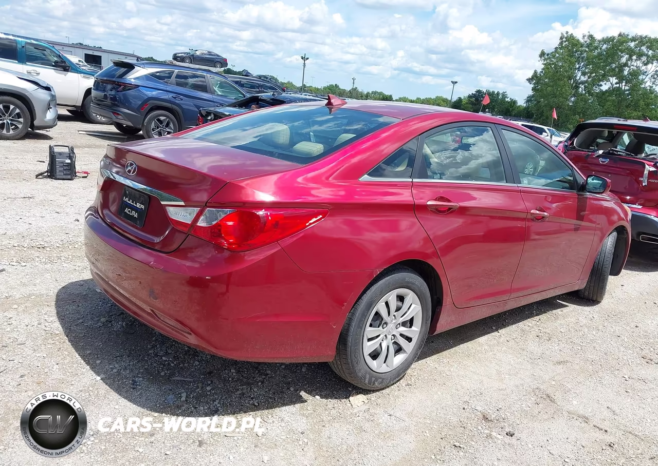 2013 Hyundai Sonata Gls VIN:5NPEB4AC5DH517271 - 4