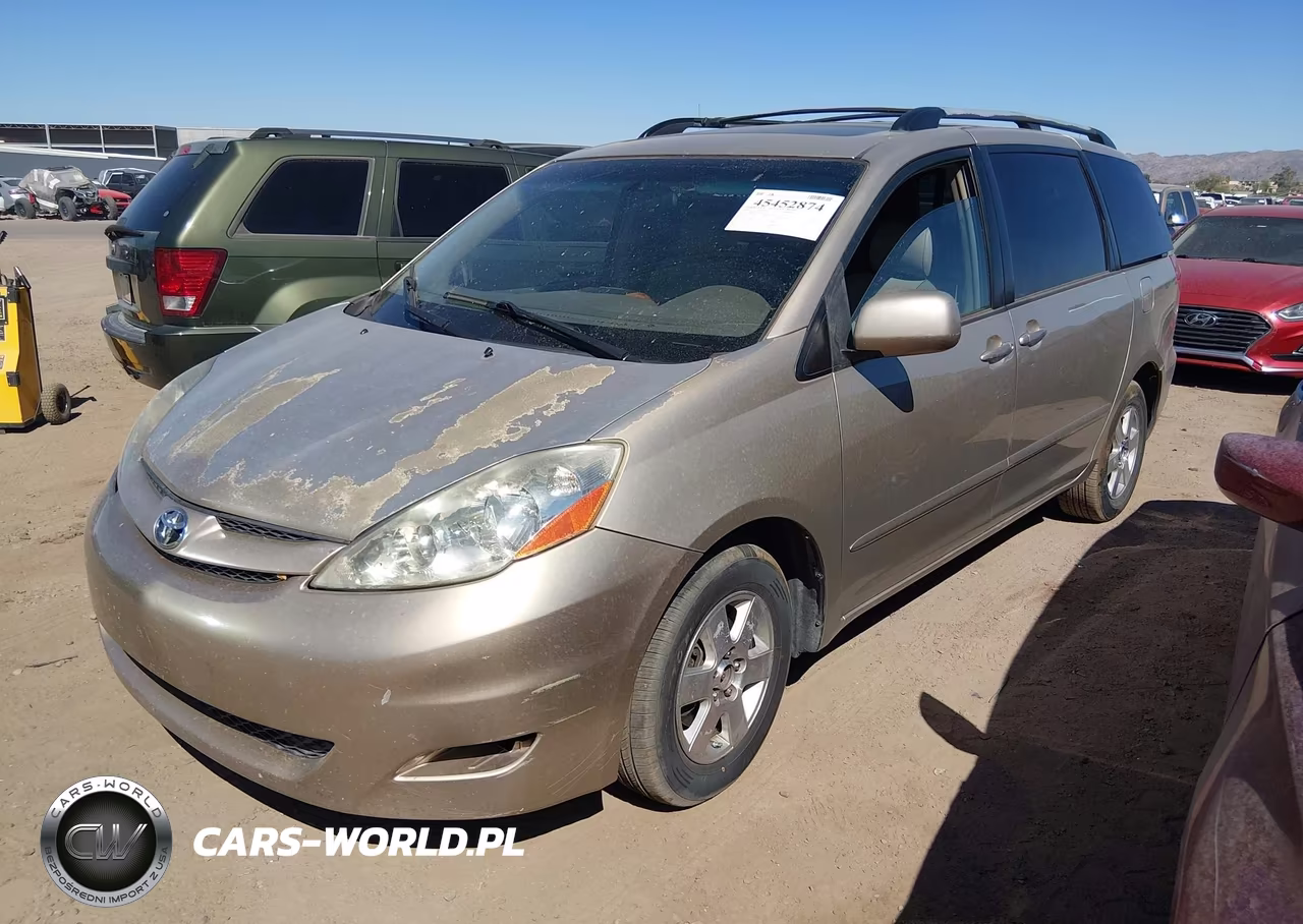2008 Toyota Sienna Xle VIN:5TDZK22C48S133471 - 2