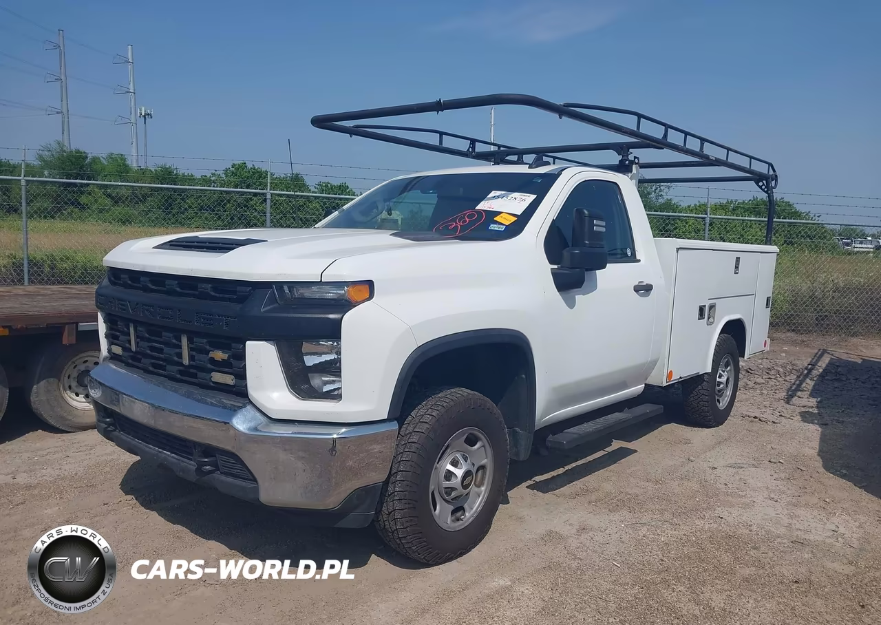 2021 Chevrolet Silverado 2500Hd 2Wd Long Bed Wt VIN:1GB0WLE78MF225926 - 2