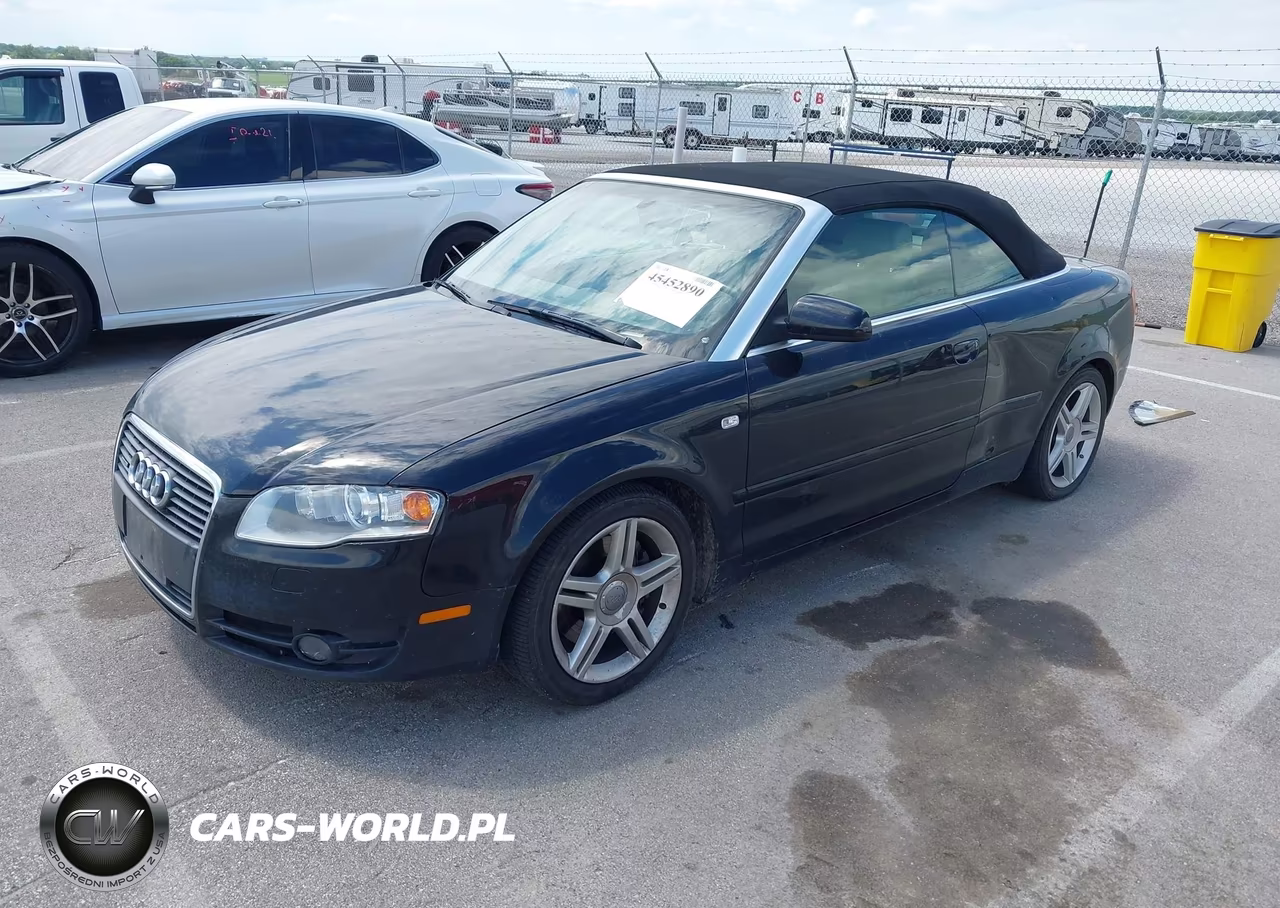 2008 Audi A4 2.0T VIN:WAUDF48H08K005195 - 2