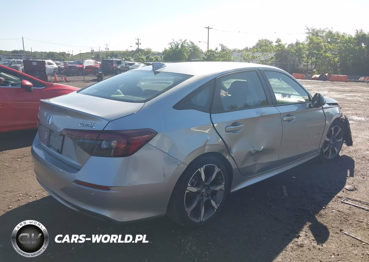 2025 Honda Civic Hybrid Sport-Sport Touring VIN:2HGFE4F81SH318600 - 4