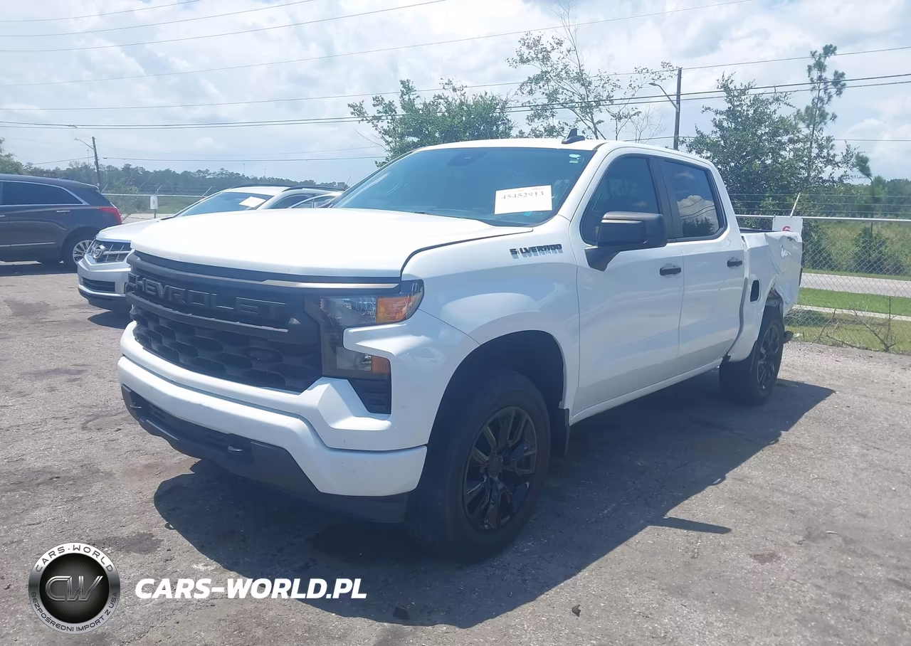 2022 Chevrolet Silverado 1500 4Wd Short Bed Custom VIN:1GCPDBEK4NZ630079 - 2