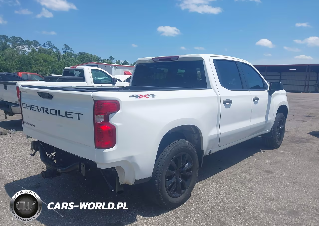 2022 Chevrolet Silverado 1500 4Wd Short Bed Custom VIN:1GCPDBEK4NZ630079 - 4