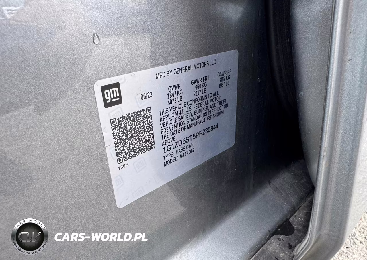 2023 Chevrolet Malibu Lt VIN:1G1ZD5ST5PF230844 - 9