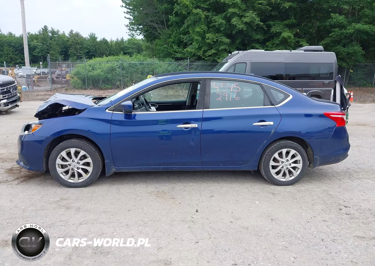 2019 Nissan Sentra Sv VIN:3N1AB7AP7KY334380 - 14