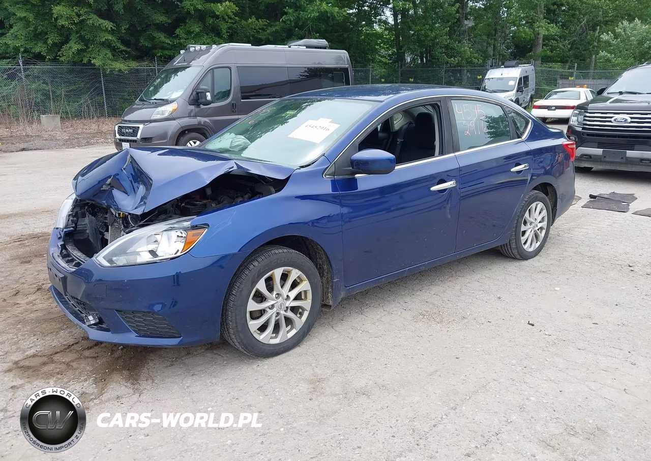 2019 Nissan Sentra Sv VIN:3N1AB7AP7KY334380 - 2