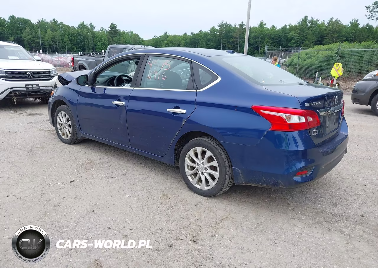 2019 Nissan Sentra Sv VIN:3N1AB7AP7KY334380 - 3