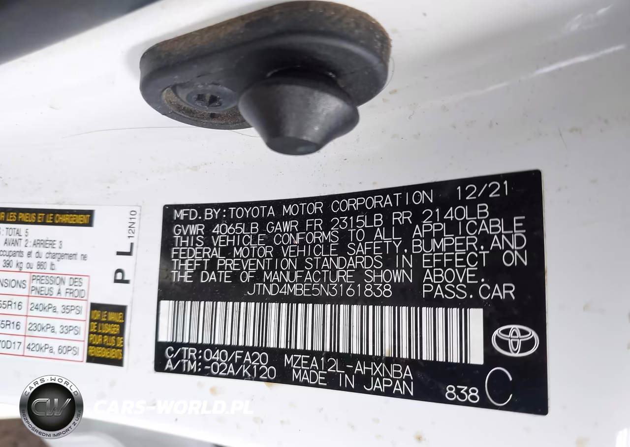 2022 Toyota Corolla Se VIN:JTND4MBE5N3161838 - 9