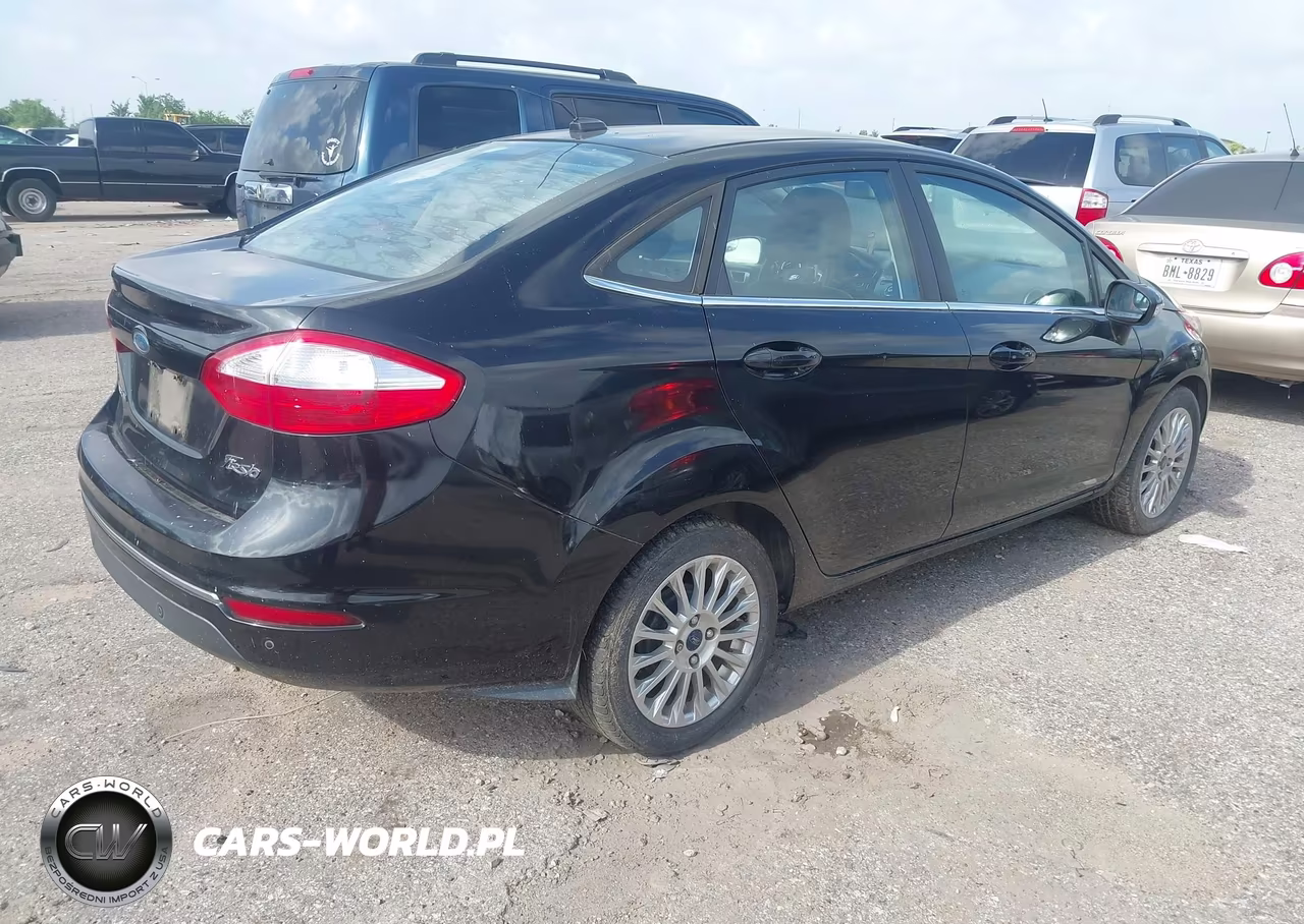 2014 Ford Fiesta Titanium VIN:3FADP4CJ3EM190413 - 4