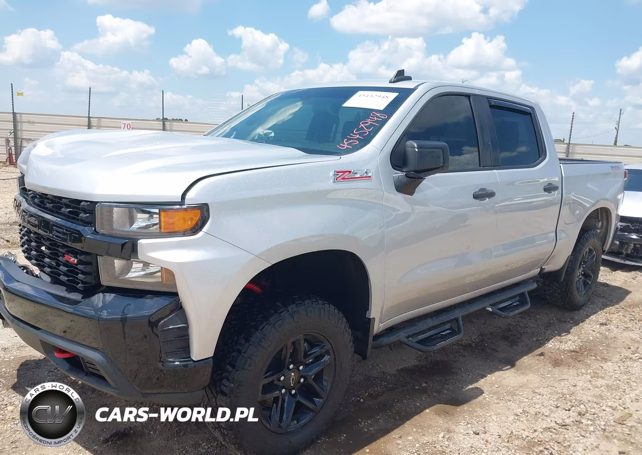 2020 Chevrolet Silverado 1500 4Wd Short Bed Custom Trail Boss VIN:1GCPYCEF5LZ182610 - 2
